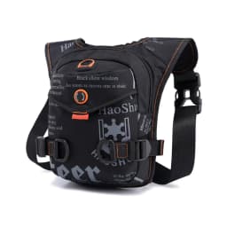 Waist Pack Hip Leg Bag for Men Motorcycle Waterproof Nylon Male Rider Messenger Shoulder Bum Drop Thigh Bags Belt Fanny Pack