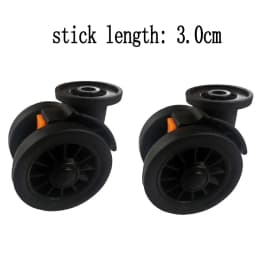 Suitcase Luggage Replacement Accessories Dismountable Removable Universal Wheels Plug-In Detachable Wheel Pulley Repair Parts