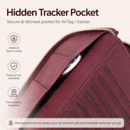 FID Anti-Theft Zipp Passport Holder Multi-Functional Organizer for Passports and Tickets Essential Travel Passport Wallet Unisex