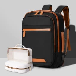 High-Quality USB Rechargeable Backpack Men's Waterproof Bag Large Laptop Backpack Unisex School Bag Youth Backpack