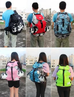 Men Women Roller Skates Backpack Inline Skates Skating Shoes Boots Carry Bag Kid Ice Skates Storage Knapsack Outdoor Sports Bags