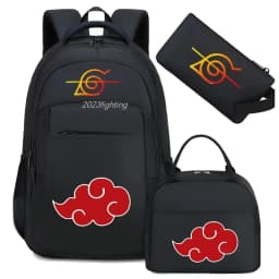 Camouflage Uzumaki Naruto Uchiha Sasuke Backpack for Men Hiking Backpacks Reflective Outdoor Travel Bags Teens Laptop School Bag