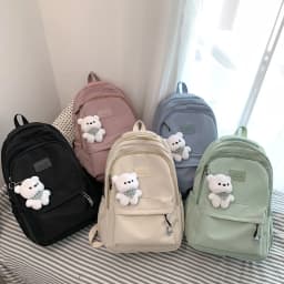 New Female Fashion Men High Capacity Waterproof College Backpack Trendy Women Laptop School Bags Cute Girl Travel Book Bag Cool