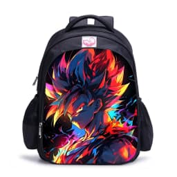 Dragon Ball Backpacks 16inch Anime Children's Schoolbag Black Primary Backpack For Kids Waterproof Double-Shoulder bag