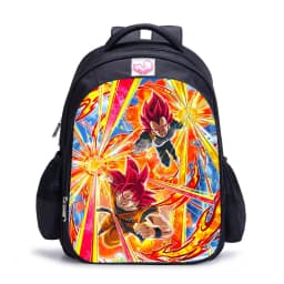 Dragon Ball Backpacks 16inch Anime Children's Schoolbag Black Primary Backpack For Kids Waterproof Double-Shoulder bag