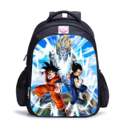 Dragon Ball Backpacks 16inch Anime Children's Schoolbag Black Primary Backpack For Kids Waterproof Double-Shoulder bag