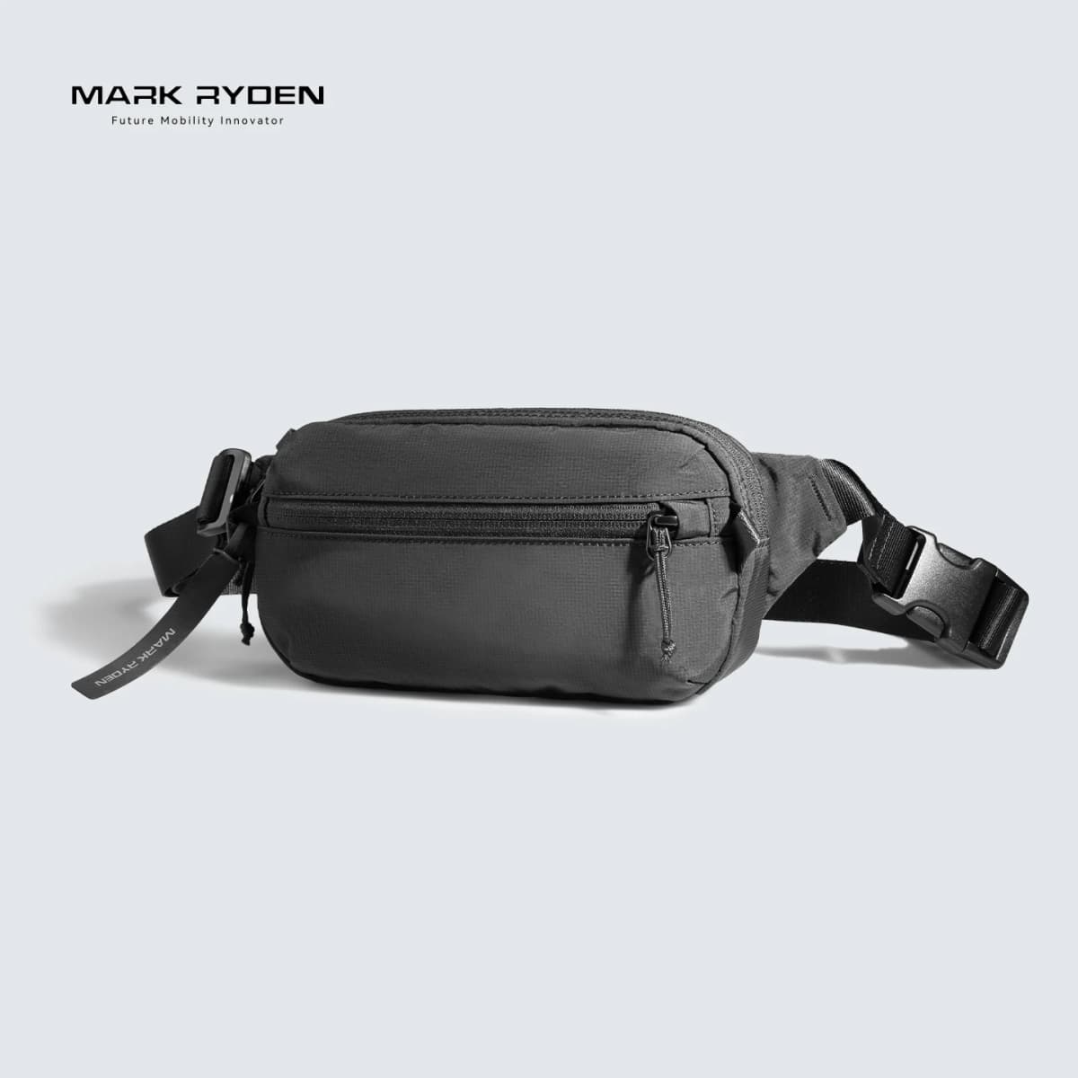 Mark Ryden Men's RFID Blocking Fanny Pack, Anti-theft Sling Bag, Lightweight Waist Pack for Travel, Hiking, Work