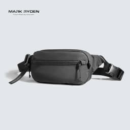 Mark Ryden Men's RFID Blocking Fanny Pack, Anti-theft Sling Bag, Lightweight Waist Pack for Travel, Hiking, Work