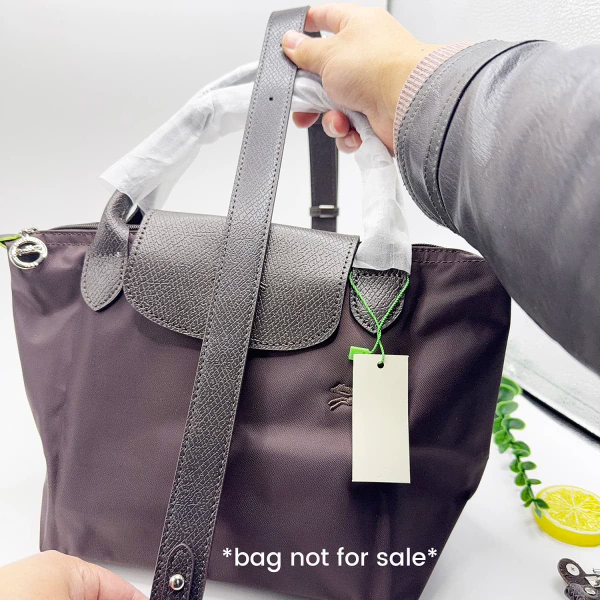 Leather Bag Shoulder Strap for Longchamp Pouch Short Handle MOCHA Small Bag Modification Without Punching Strap Bag Accessories