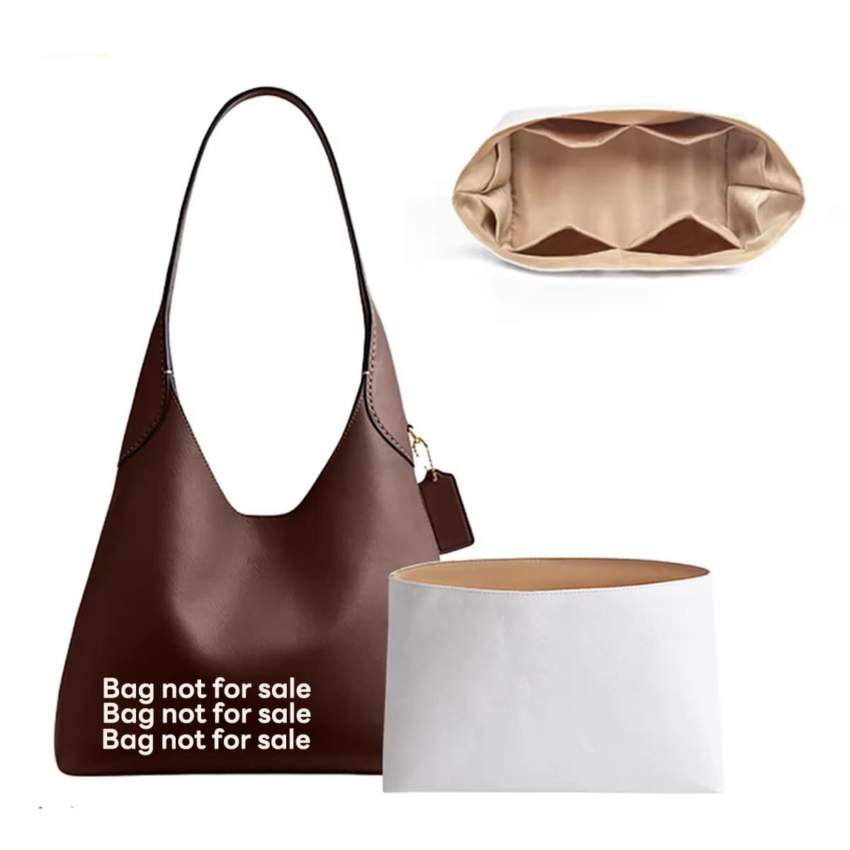 Bag Organizer Insert For Brooklyn 28 34 39 Lightweight Bag Insert Storage Waterproof Paper Bag Support Accessories