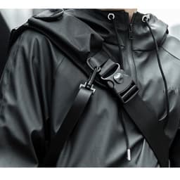 Men Messenger Bag Street Trendy Tactical Shoulder Waterproof Bags Hip Hop Streetwear Bag Oxford Bag
