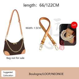 Shoulder Strap For Lv Speedy25 Diane Bag Vegetable Tanned Leather Strap Slung Bag High-end Bag Strap Bag Belt Bag Accessories