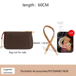 Shoulder Strap For Lv Speedy25 Diane Bag Vegetable Tanned Leather Strap Slung Bag High-end Bag Strap Bag Belt Bag Accessories