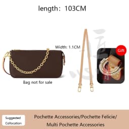 Shoulder Strap For Lv Speedy25 Diane Bag Vegetable Tanned Leather Strap Slung Bag High-end Bag Strap Bag Belt Bag Accessories