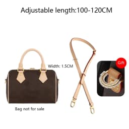Shoulder Strap For Lv Speedy25 Diane Bag Vegetable Tanned Leather Strap Slung Bag High-end Bag Strap Bag Belt Bag Accessories