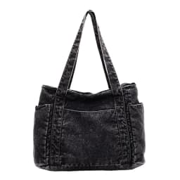 Denim Shoulder Bag Women Designer Mother Pack Large Capacity Luxury Crossbody Tote Bag Casual Jeans Handbag Multi-pocket Handbag