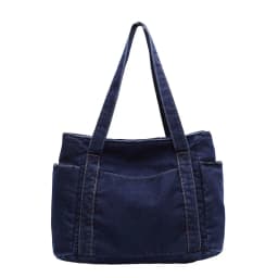 Denim Shoulder Bag Women Designer Mother Pack Large Capacity Luxury Crossbody Tote Bag Casual Jeans Handbag Multi-pocket Handbag