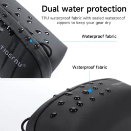 Tigernu Small Storage Bag For Travel Clutch Bag Men Handheld Bags Waterproof TPU Bags Male Portable Bag For PTZ Camera POCKET 3