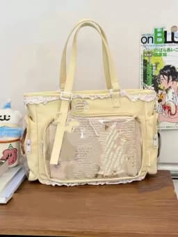 Ballet Girl Large Appetite Itabag Japanese Two-Dimension Single Shoulder Crossbody Bag Gift For Friends Women'S Handbag Gift