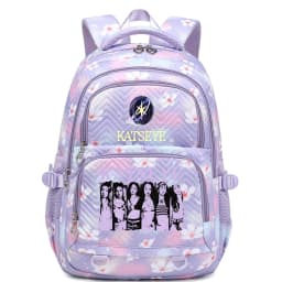 Aesthetics Style Katseye Backpacks for Girls Fashion Kpop Girl Group Katseye Korean Ulzzang Rucksack Waterproof Laptop Back Pack