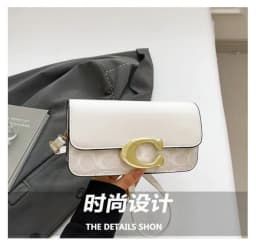 2026 European Style New niche Luxury Solid Color Tote Bag, Retro Minimalist Square Fashionable Versatile Crossbody Bag