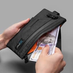 X-pac RFID Blocking Anti-Theft Wallet with Card Holder & Cash Pocket - X-Pac Travel Handbag with Wrist Strap