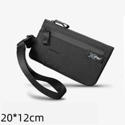X-pac RFID Blocking Anti-Theft Wallet with Card Holder & Cash Pocket - X-Pac Travel Handbag with Wrist Strap