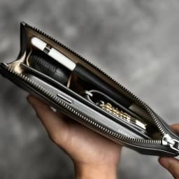Fashion 109 Essential Case Luxury Men's Leather Handbag