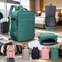 40X30X20CM Cabin Size Travel Backpack Carry On Luggage Backpack for Low Cost Airline Travel