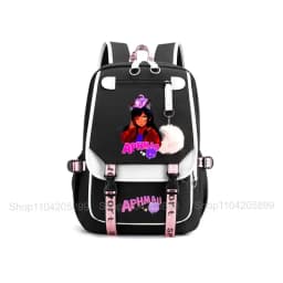 Aphmau Anime Backpack for Teenager Back To School Bookbags Fashion Trend Student Laptop Bagpack