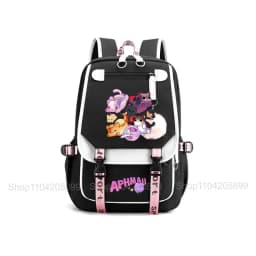 Aphmau Anime Backpack for Teenager Back To School Bookbags Fashion Trend Student Laptop Bagpack