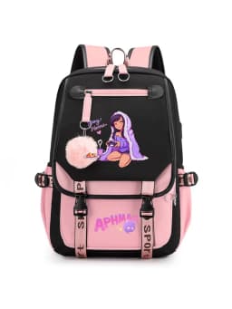 Aphmau Anime Backpack for Teenager Back To School Bookbags Fashion Trend Student Laptop Bagpack