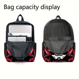 Lucha Libre Wrestler 3pcs Backpack Collection, Featuring a Spacious Casual Double-Shoulder Backpack, a Pencil Case, And a Messen