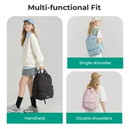 BAGSMART Women's Backpack Large Capacity Laptop Travel Outdoor Carry on Luggage Bag Lightweight School Backpacks for Girl