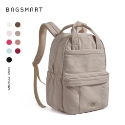 BAGSMART Women's Backpack Large Capacity Laptop Travel Outdoor Carry on Luggage Bag Lightweight School Backpacks for Girl