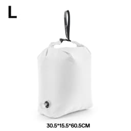 Outdoor Camping Vacuum Compression Bag No Pump Waterproof Storage Organizer for Sleeping Bag Hiking Backpacking Space Saving