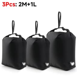 Outdoor Camping Vacuum Compression Bag No Pump Waterproof Storage Organizer for Sleeping Bag Hiking Backpacking Space Saving