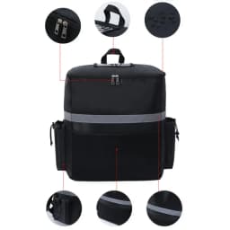20/35L Extra Large Thermal Food Bag Cooler Bag Refrigerator Box Fresh Keeping Food Delivery Backpack Insulated Cool Bag