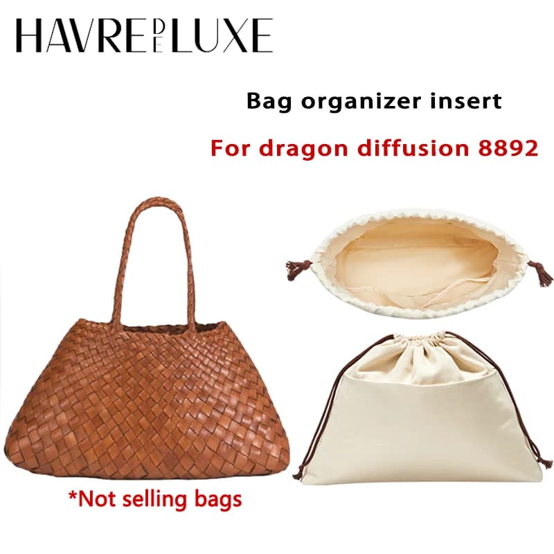 Bag organizer insert For dragon diffusion 8892 durable fashion bag support storage inner modification bag accessories