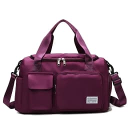 Travel Bag Large Capacity Weekender Carry On Duffle Bags with Shoe Compartment Sports Fitness Bags for Women Shoulder Bag