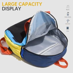 Crossbody Handbag, Color-Blocked Canvas, Men's 2026 New Original Backpack, Multi-Functional Large-Capacity Single-Shoulder Women's Tote Bag, Student Bag