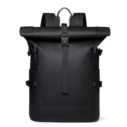New Shoulder Bag Men's Senior Sense of Business Computer Outdoor Leisure Rolled Edge Travel Backpack Fashion Commuting