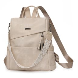 High Quality Pu Leather Backpack Women Ladies Shoulder Bag Designer Fashion Daypack Large Capacity School Bag for Girls