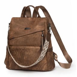 High Quality Pu Leather Backpack Women Ladies Shoulder Bag Designer Fashion Daypack Large Capacity School Bag for Girls