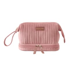 Portable Makeup Organizer Bag Large Capacity Cosmetic Pouch Multi-Compartment for Brushes Cosmetics Travel Storage