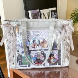 Y2K Cute Japanese Ins Ita Bag Lolita Girl Transparent Tote Crossbody Bag Large Capacity Casual Shoulder Bag DIY Display Handbags