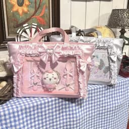Y2K Cute Japanese Ins Ita Bag Lolita Girl Transparent Tote Crossbody Bag Large Capacity Casual Shoulder Bag DIY Display Handbags
