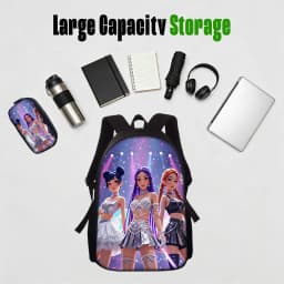 1/2/3/4/5PCS K-POP girl group pattern backpack set The perfect gift for kpop fans