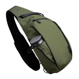 Outdoor Crossbody Bag Fashion Chest Bag For Men Sling Backpack Sports Shoulder Bag With Water Bottle Pocket Fits 11" Tablet