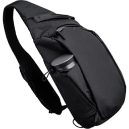 Outdoor Crossbody Bag Fashion Chest Bag For Men Sling Backpack Sports Shoulder Bag With Water Bottle Pocket Fits 11" Tablet